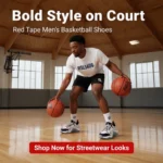 Red Tape Men’s Basketball-Style Shoes for Bold Streetwear Looks (RSL1387) - Image 4