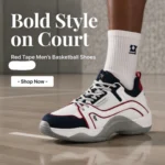 Red Tape Men’s Basketball-Style Shoes for Bold Streetwear Looks (RSL1387) - Image 3