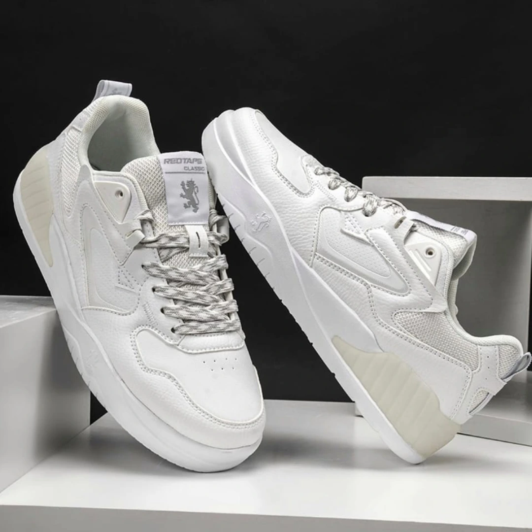 Red-Tape-Original-Export-Quality-Trendy-Sneaker-RSL-0665-5 Redtape Full-white Casual Sneakers Shoes for Men (RSL 0665) - Image 1