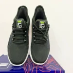 Men’s Olive Green Mesh Running Shoes with Breathable Design - Image 4