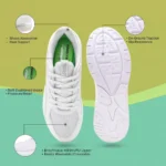 Redtape Air+ Suspension Sneakers for Men | White Edition - Image 3